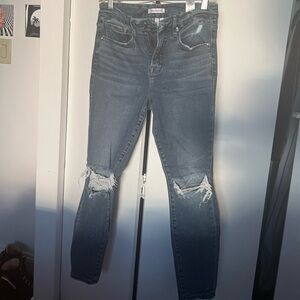 Good American “good legs crop” jeans. Size 29.